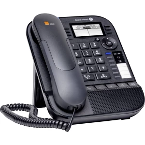 Alcatel-Lucent Enterprise 8018 telefon s kabelom, voip  crno-bijeli zaslon crna slika