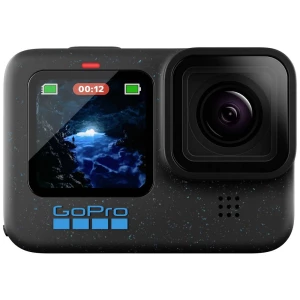 GoPro HERO12 Black akcijska kamera 5.3K, 4K, 2.7k, Full-HD, Bluetooth, dvostruki zaslon, usporeni tijek/vremenski odmak, vodootporan, WLAN slika