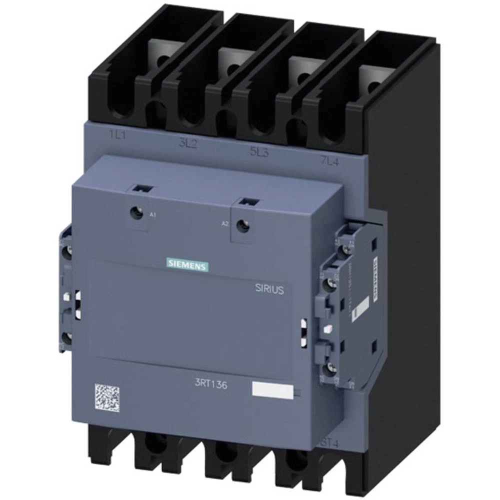 Siemens 3RT1364-6AR36 kontaktor 2 zatvarač, 2 otvarač 110000 W 1000 V kom. slika