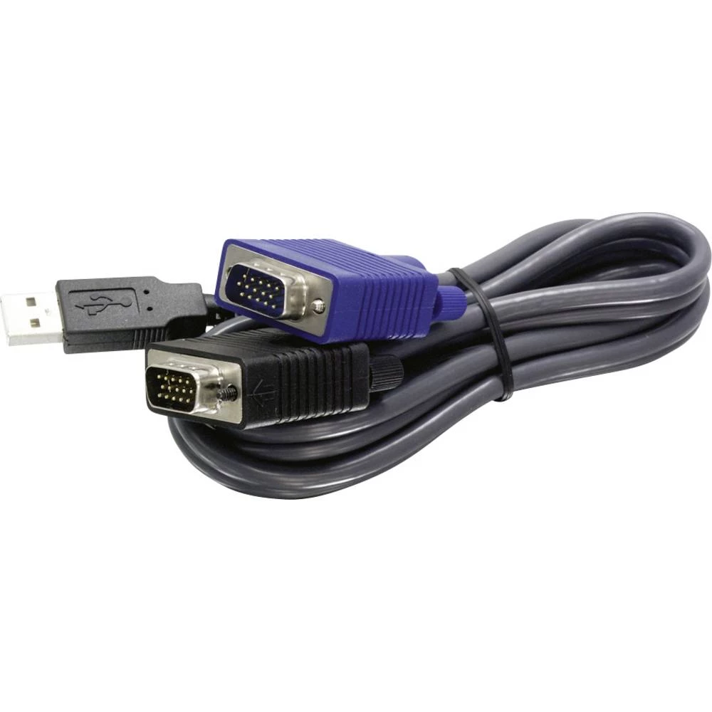 TrendNet KVM adapter 1.5 m crna slika