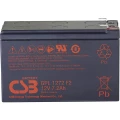 CSB Battery GPL 1272 GPL1272-F2FR olovni akumulator 12 V 7.2 Ah olovno-koprenasti (Š x V x D) 151 x 98 x 65 mm plosnati slika