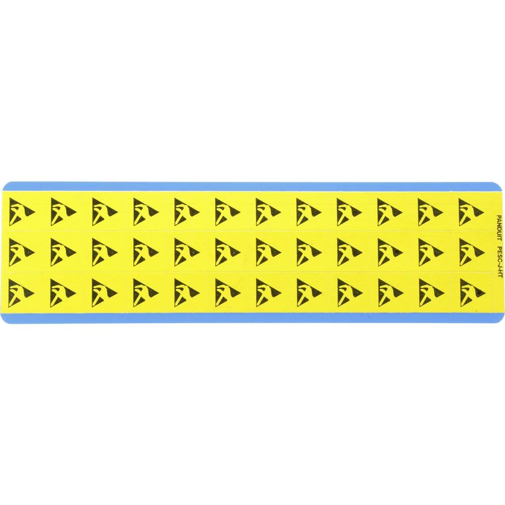 Panduit PESC-J-HT znak informacije ESD (Š x V) 19.1 mm x 19.1 mm 36 kom. slika