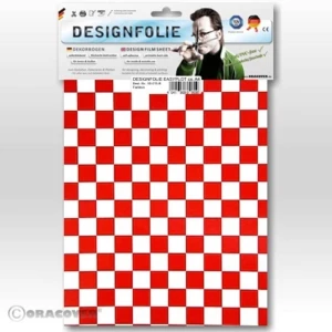 Dizajnerska folija Oracover Easyplot Fun 4 95-010-023-B (D x Š) 300 mm x 208 cm Bijelo-crvena slika