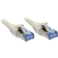LINDY 47141 RJ45 mrežni kabel, Patch kabel cat 6a S/FTP 30.00 m siva sa zaštitom za nosić 1 St. slika