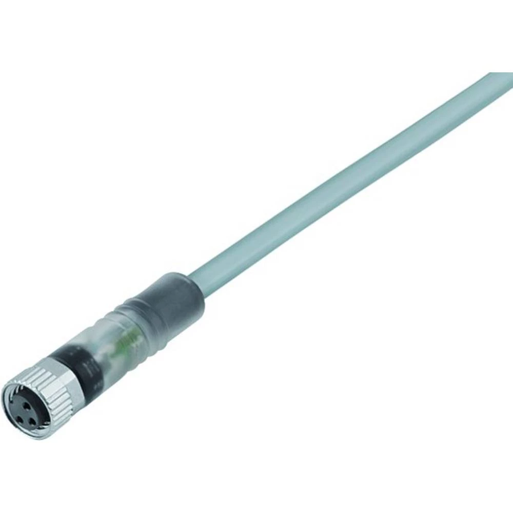 binder 77 3606 0000 20003-1000-20 utični konektor za senzor/aktivator, konfekcionirani žženski konektor, ravni 10 m Broj slika