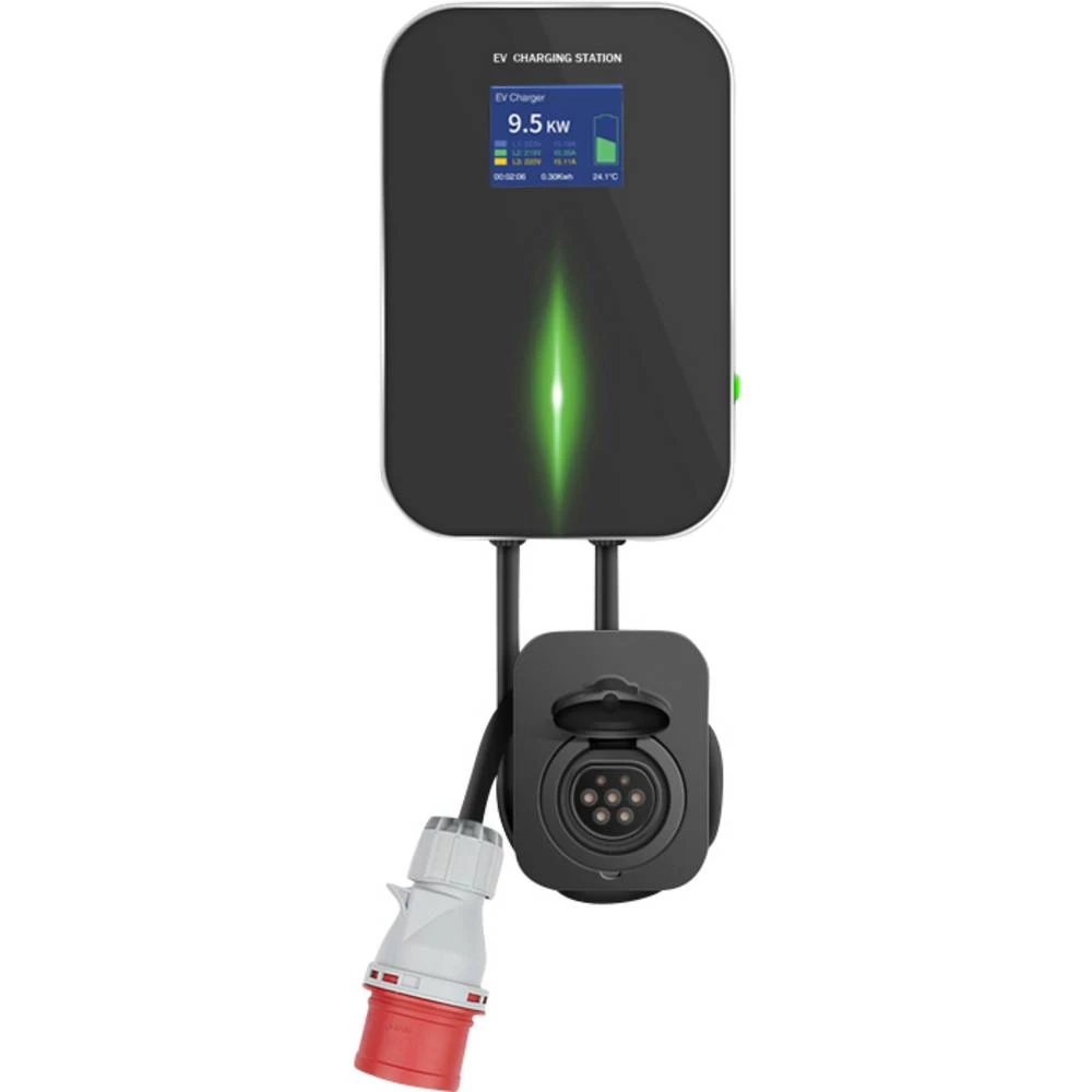 EM2GO EM011AS0B stanica za punjenje e-mobilnost tip 2  16 A 11 kW slika