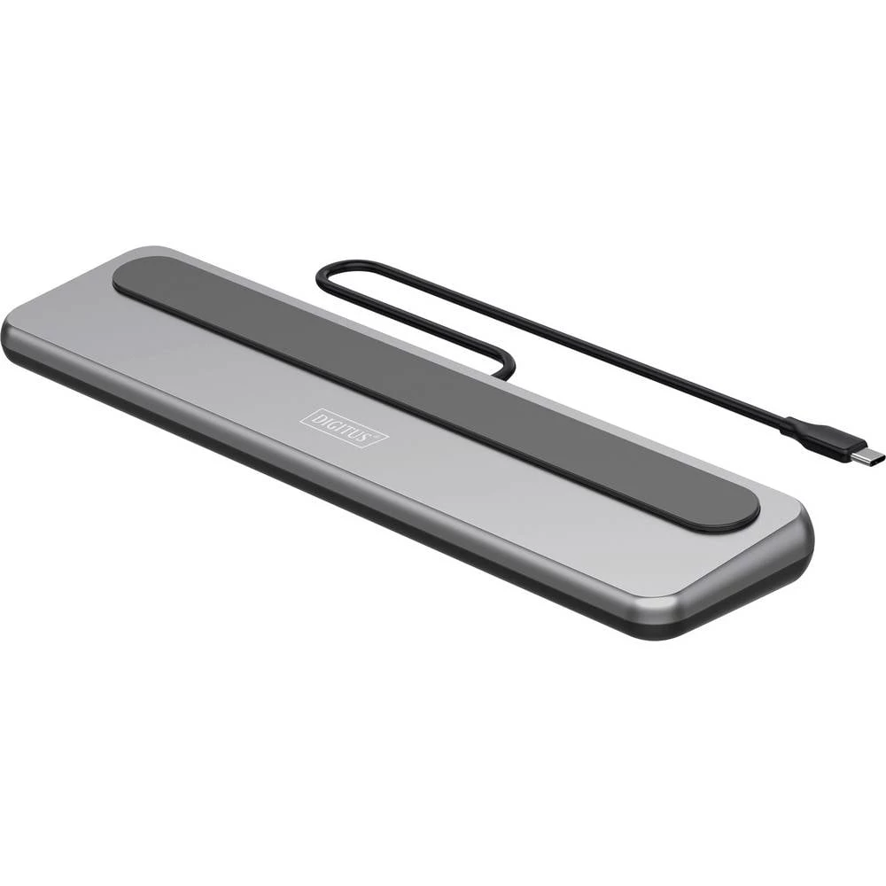 Digitus USB-C® priključna stanica DA-70919 Pogodno za marku: Universal podržava 8K@30Hz (1x) / 4K@30Hz (2x) slika