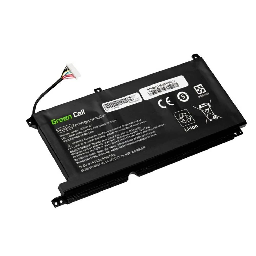 Green Cell baterija prijenosnog računala GC-HP188 11.4 V 4150 mAh HP slika