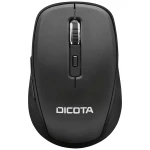 Dicota TRAVEL miš Bluetooth® optički crna 5 Tipke 800 dpi, 1200 dpi, 1600 dpi