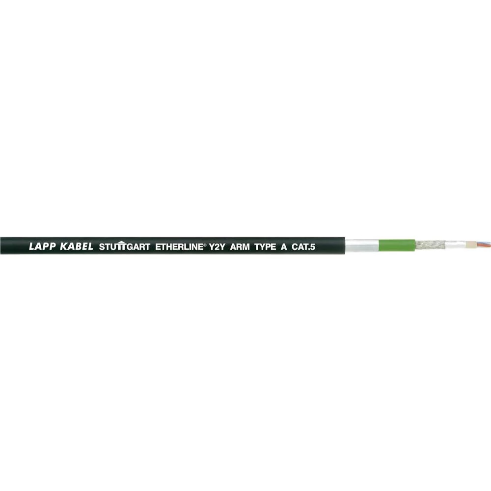 LAPP 2170496/100 mrežni kabel CAT 5 SF/UTP 2 x 2 x 0.5 mm² crna 100 m slika