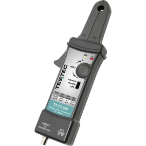 Testec Adapter za strujna kliješta Kalibriran po ISO Mjerni raspon A/AC (raspon): 50 mA - 100 A Mjerni raspon A/DC (raspon): 50 slika