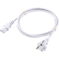 Basetech XR-1638069 rashladni uređaji priključni kabel bijela 2.00 m slika