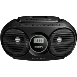Philips AZ215 prijenosni CD player aux, cd,   crna slika