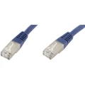 LAN (RJ45) Mreža Priključni kabel CAT 6 S/FTP 10 m Plava Dvostruko zaštićen econ connect slika
