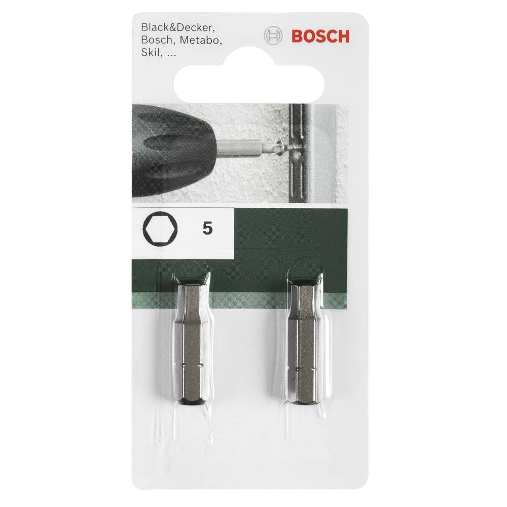 Šestrubni bit 2.5 mm Bosch Accessories C 6.3 2 ST slika