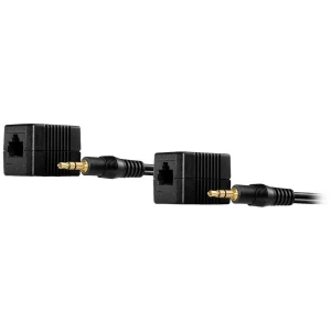 LINDY  audio, stereo (3.5 mm jack) audio produživač putem mrežnog kabela RJ45 100 m slika