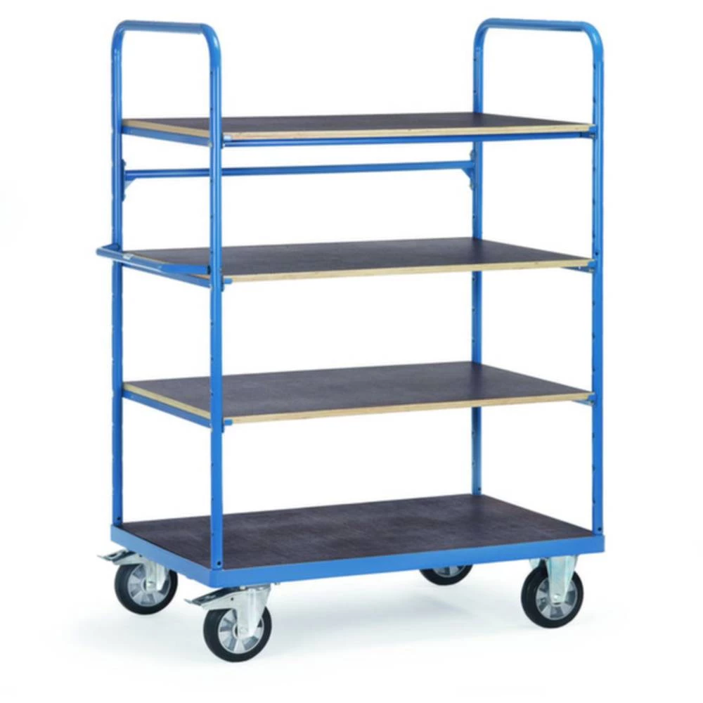 Fetra Hauptartikel 18303 etažna kolica čelik obložen s prahom Opterećenje (maks.): 1200 kg briljantno-plava (RAL 5007) b slika