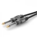 Hicon HBA-6M-0300 utičnica audio priključni kabel [1x klinken utikač 6.3 mm (mono) - 1x klinken utikač 6.3 mm (mono)] 3. slika