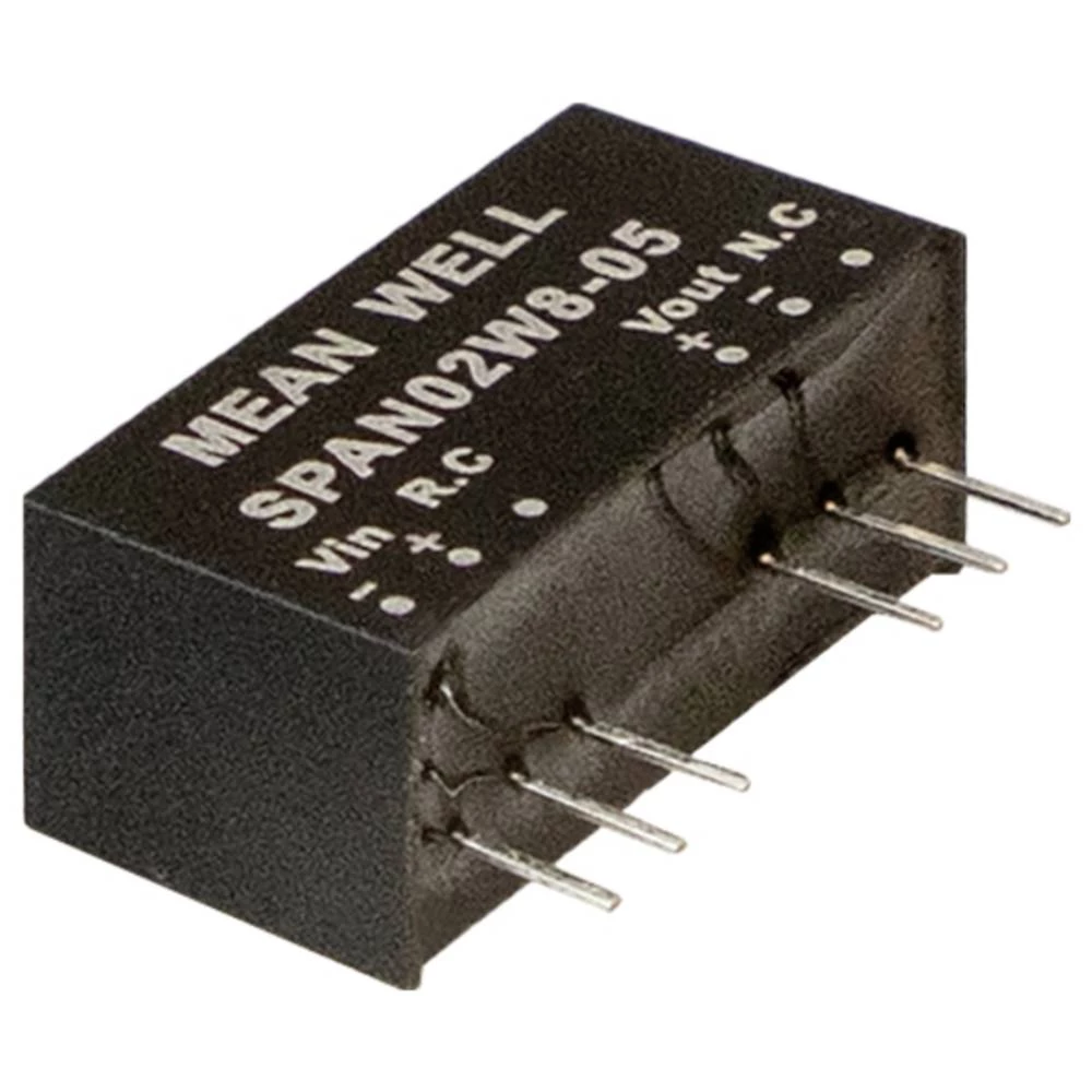 MEAN WELL SPAN02W8-03 DC/DC pretvarač 3.3 V 0.500 A 2 W Content 1 kom. slika