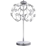 LED stolna lampa 18 W Toplo-bijela WOFI 8359.01.01.8250 Krom boja