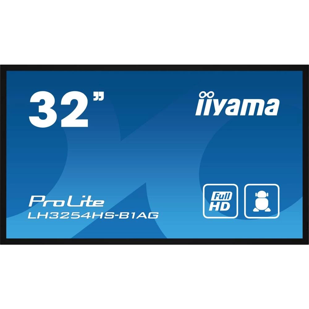 Iiyama ProLite LH3254HS-B1AG Digital Signage zaslon Energetska učinkovitost 2021: G (A - G) 80 cm (31.5 palac) 1920 x 10 slika
