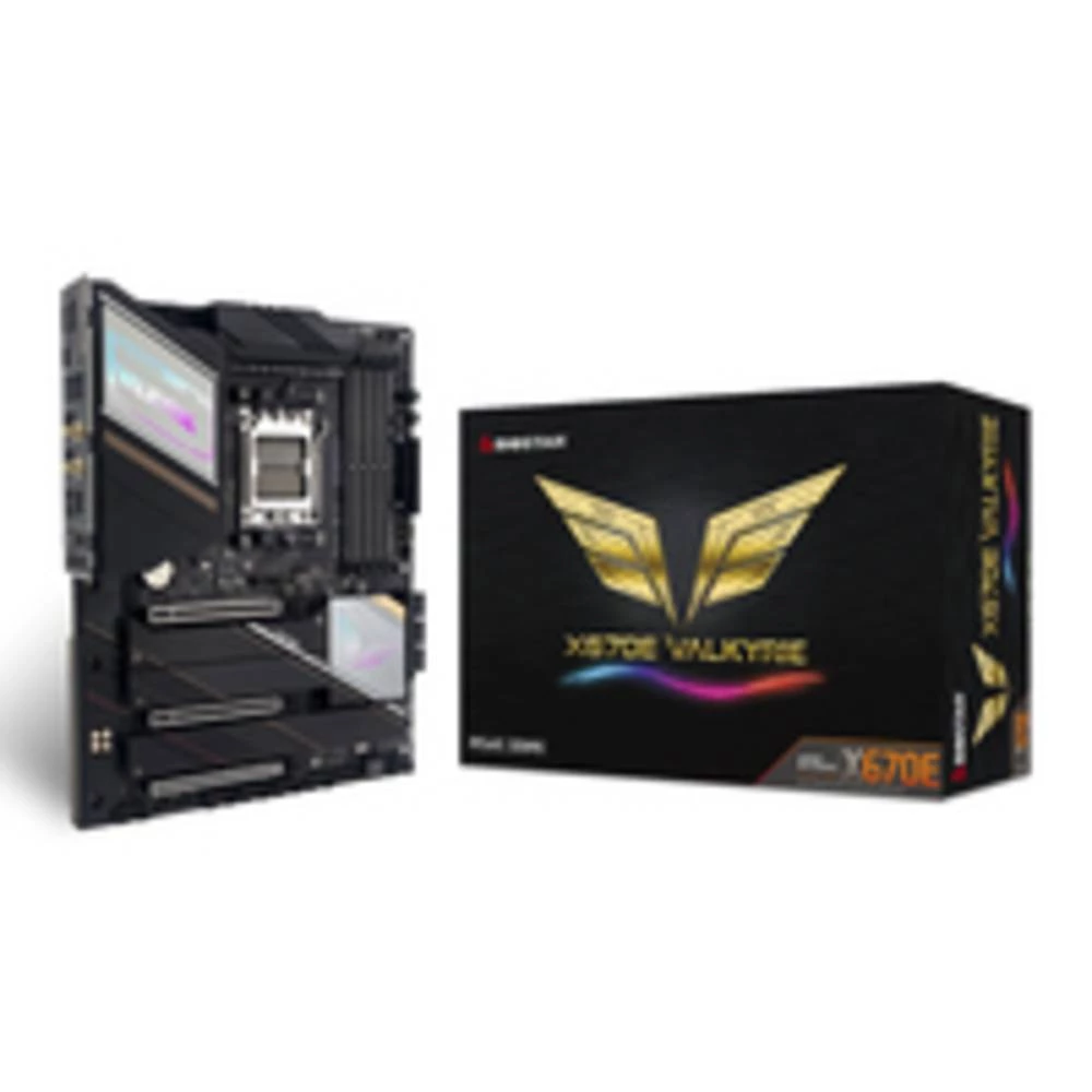 BioStar X670E VALKYRIE matična ploča Baza #####AMD AM5 Faktor oblika (detalji) ATX Set čipova matične ploče AMD® X670E slika