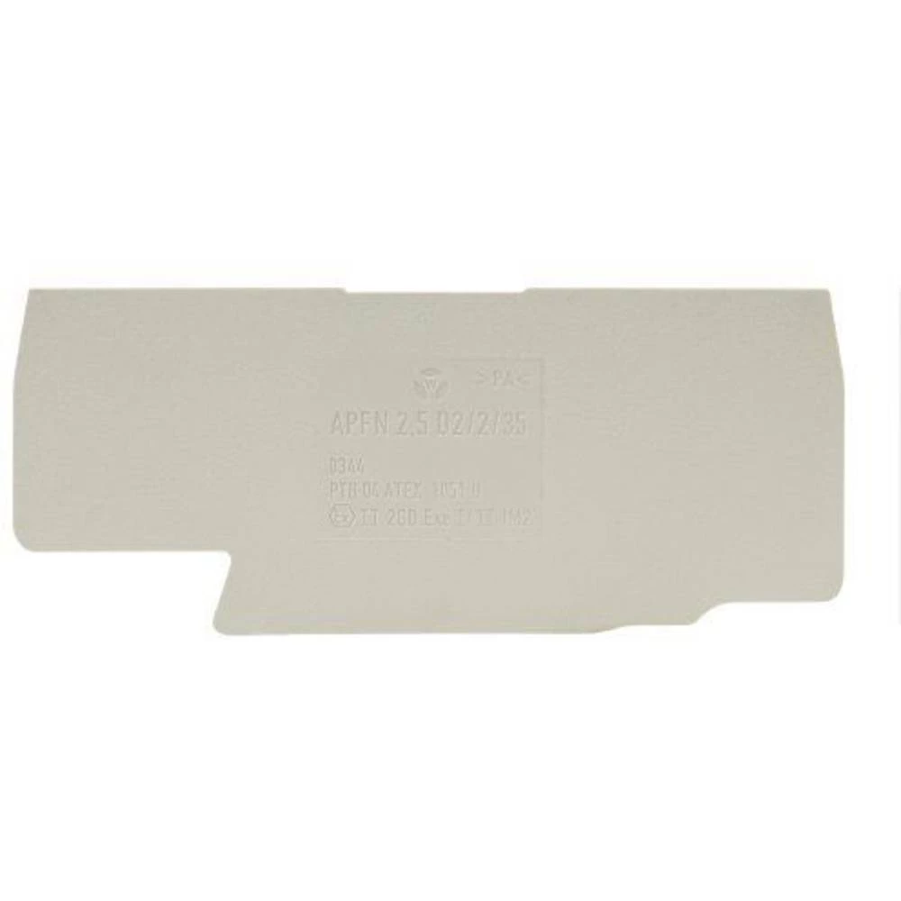 Wieland Electric 07.312.7155.0 razdvojna ploča siva 1 St. slika