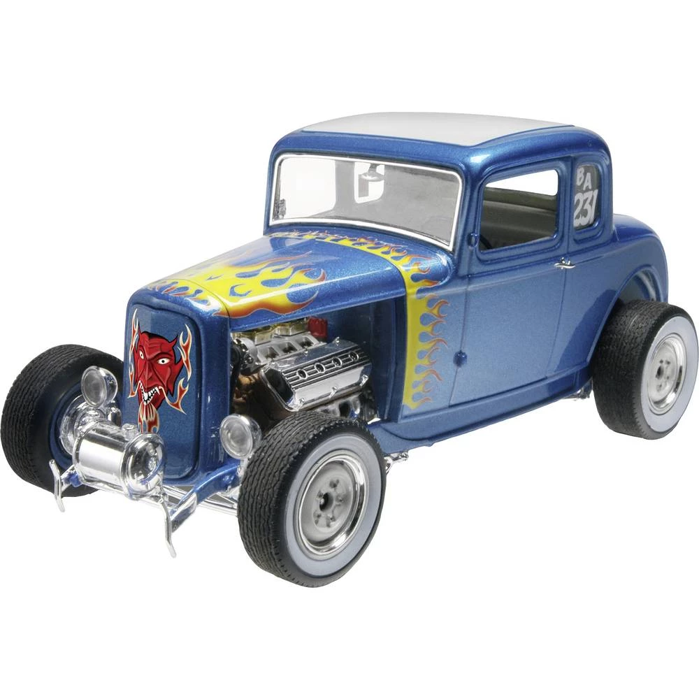 Revell 14228 1932 Ford 5 Window Coupe 2n1 model automobila za sastavljanje 1:25 slika