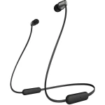 Bluetooth® Naglavne slušalice Sony WI-C310 U ušima Kontrola glasnoće, Slušalice s mikrofonom Crna