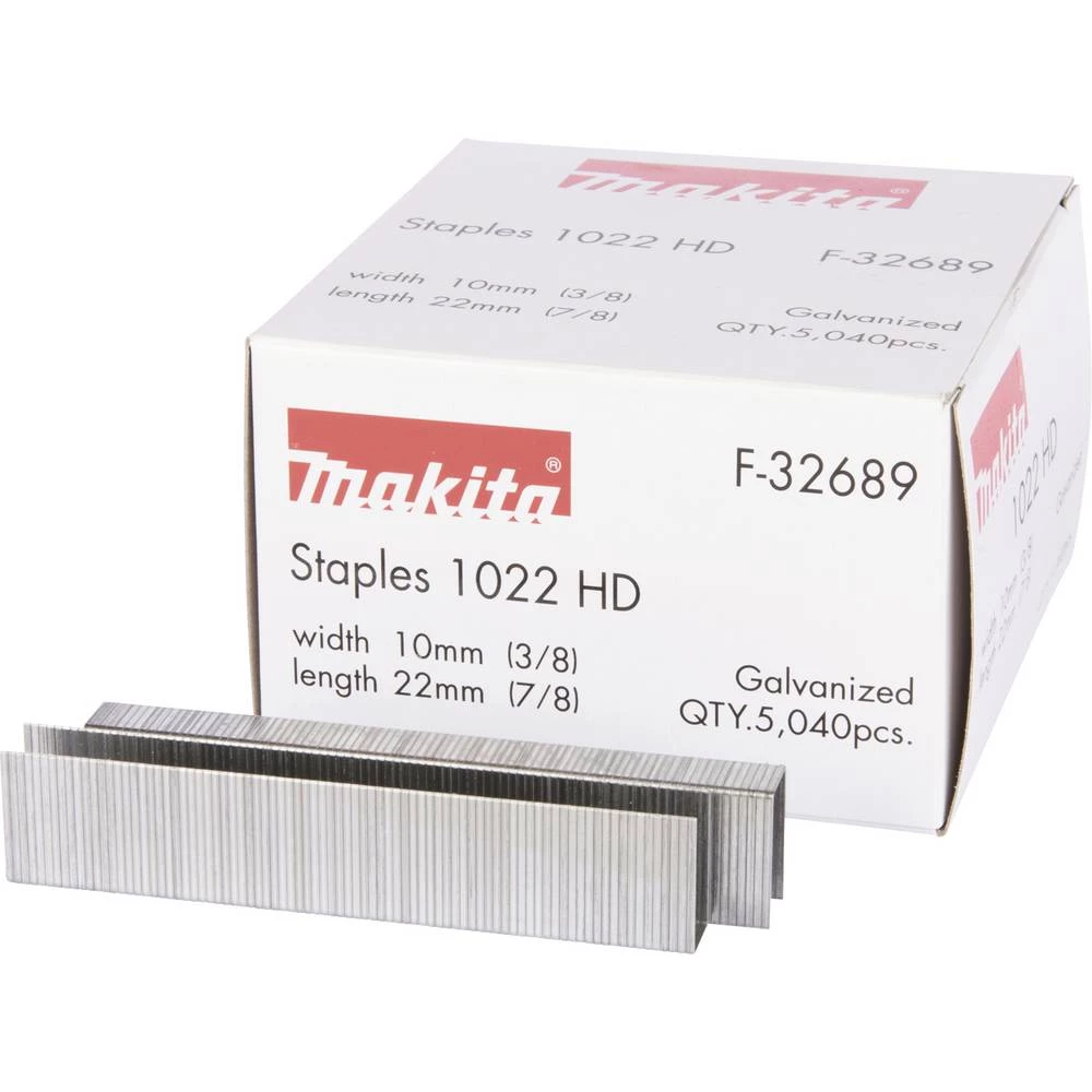 Makita F-32689 spajalice 5040 St. Dimenzije (D x Š) 22 mm x 10 mm slika