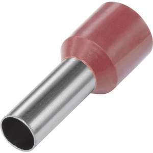 Kabelski završetak 1 x 10 mm² x 12 mm Izolirani dio Crvena TRU COMPONENTS 1572425 100 ST slika