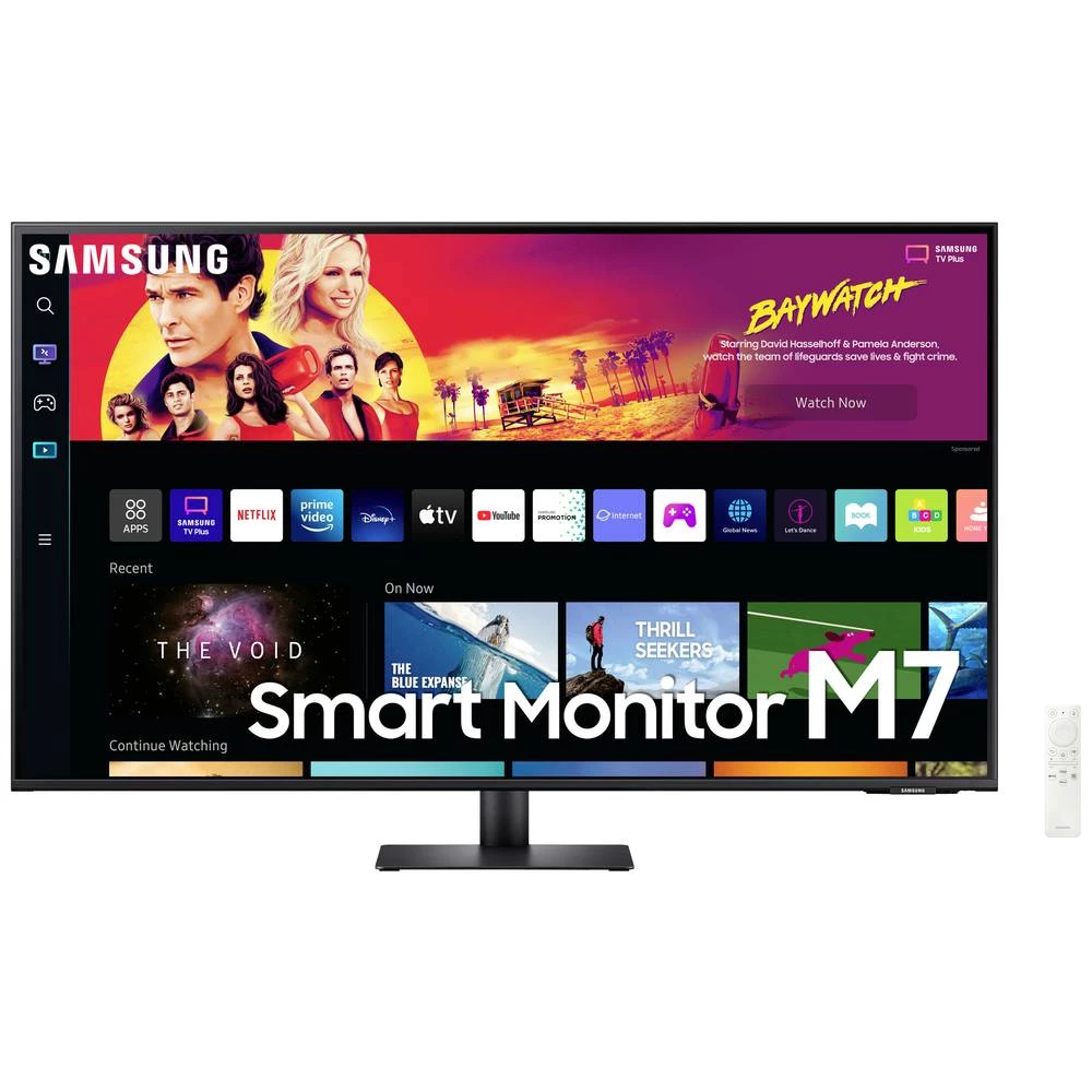 Samsung S43BM700UP LED zaslon 109.2 cm (43 palac) Energetska učinkovitost 2021 G (A - G) 3840 x 2160 piksel UHD, 4K 4 ms HDMI™, USB-C®, USB 2.0 VA LCD slika