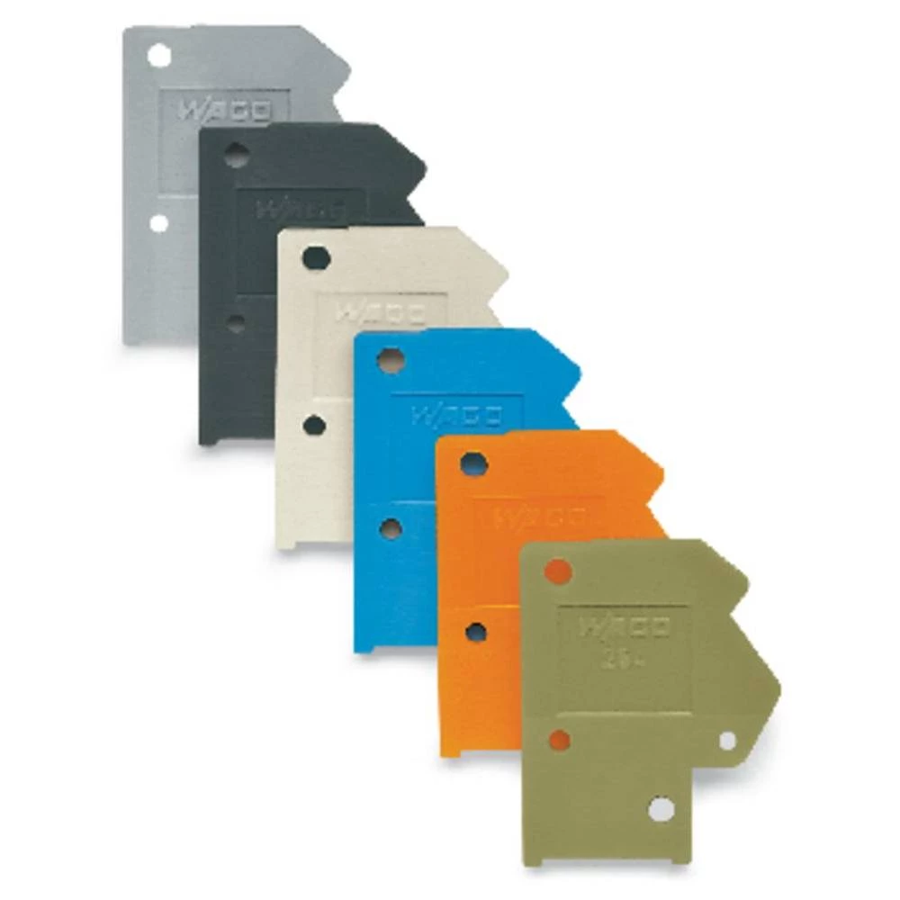 WAGO Krajna ploča tamno zelene boje 100 komada