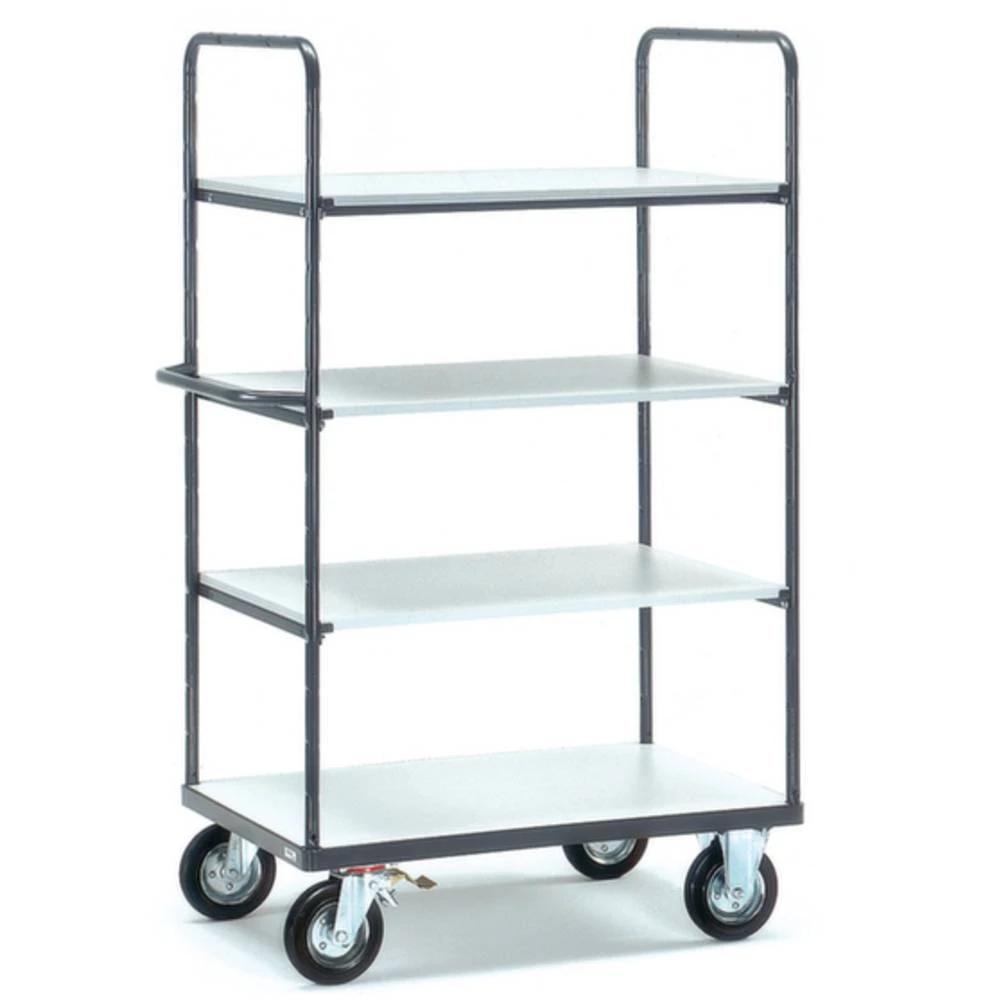 Fetra Hauptartikel 9301 ESD etažna kolica čelik Opterećenje (maks.): 400 kg siva slika