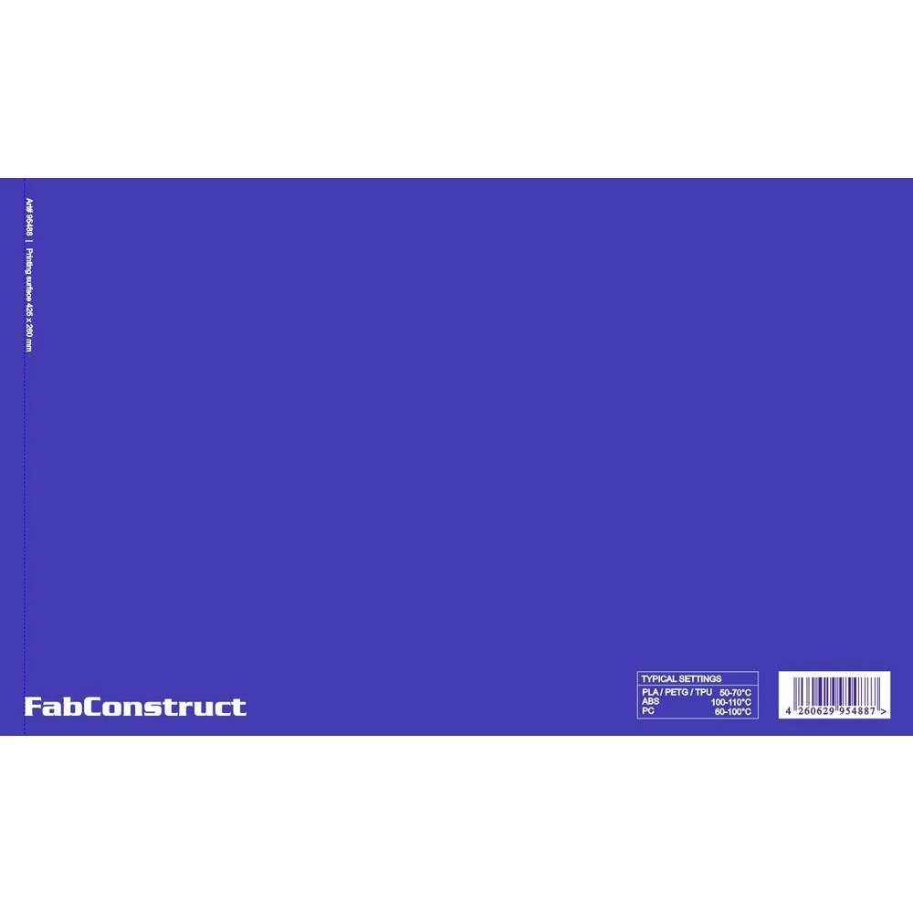 FabConstruct površina 425 x 260 mm  build surface 95488 slika