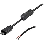 USB priključni kabel s prekidačem Ravni muški konektor Zauzet je 2 pina TRU COMPONENTS Sadržaj: 1 ST