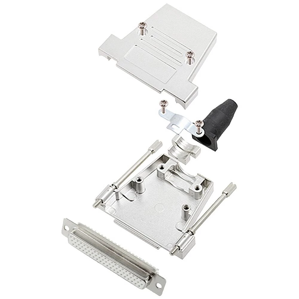 Višestruki ženski konektor D-SUB komplet 180 ° Broj polova: 62 Lemni kup encitech DTSL37-LJSRG-T-HDS62-W-K 1 ST slika