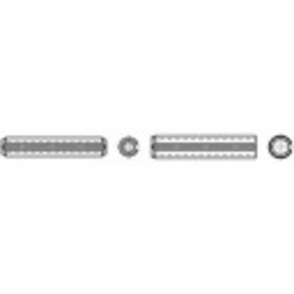 TOOLCRAFT   stezni tuljci (Ø x D) 10 mm x 80 mm čelik za opruge  50 St. slika