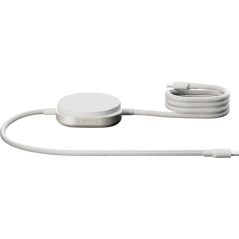 ZENS indukcijski punjač 15 W ZECC05W ZECC05W/00 Izlazi standard indukcijskog punjenja, Apple MagSafe, USB-C® bijela slika