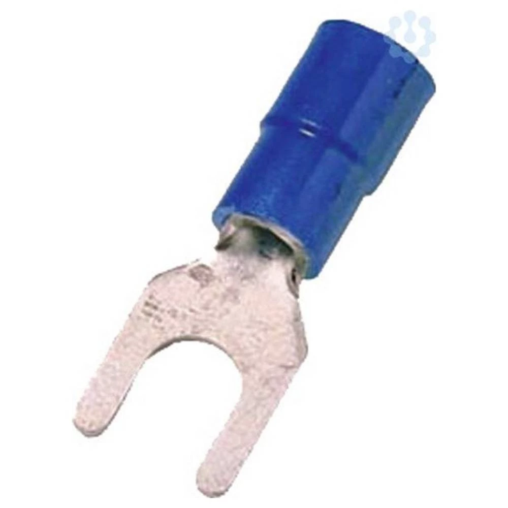 Intercable 180891 viljuškasta kabelska stopica 1.50 mm² 2.50 mm² izolirani dio plava boja 1 St. slika