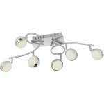LED stropni reflektor 36 W Toplo-bijela, Neutralno-bijela, Dnevno svjetlo-bijela WOFI Ster 9285.12.54.6500 Nikal (mat), Krom boj