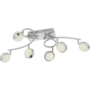 LED stropni reflektor 36 W Toplo-bijela, Neutralno-bijela, Dnevno svjetlo-bijela WOFI Ster 9285.12.54.6500 Nikal (mat), Krom boj slika