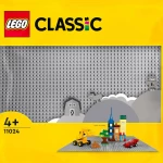 11024 LEGO® CLASSIC Siva montažna ploča