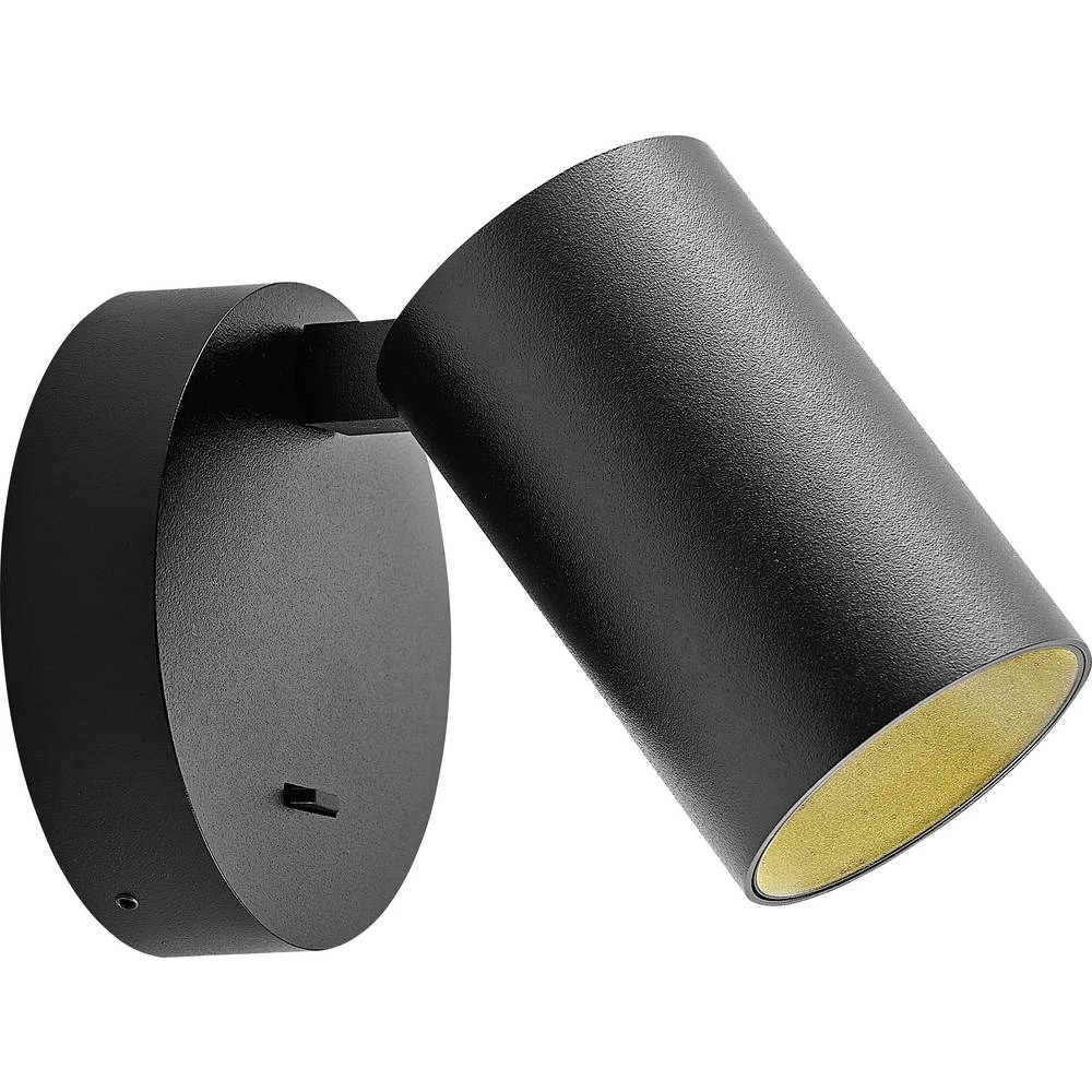 Deko Light Can Tilt rund, 1x 7,5 W GU10, Schwarz 341334 nadgradna zidna svjetiljka GU10 7.5 W crna slika