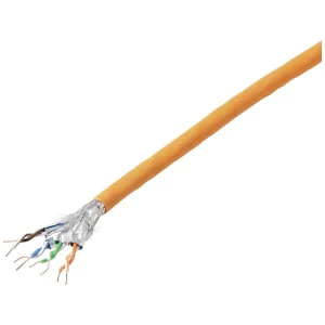 <br>  TRU COMPONENTS<br>  TC-11008836<br>  mrežni kabel<br>  CAT 7<br>  S/FTP<br>  4 x 2 x 0.24 mm²<br>  CPR-Dca certificiran<br>  narančasta<br>  305 m<br> slika