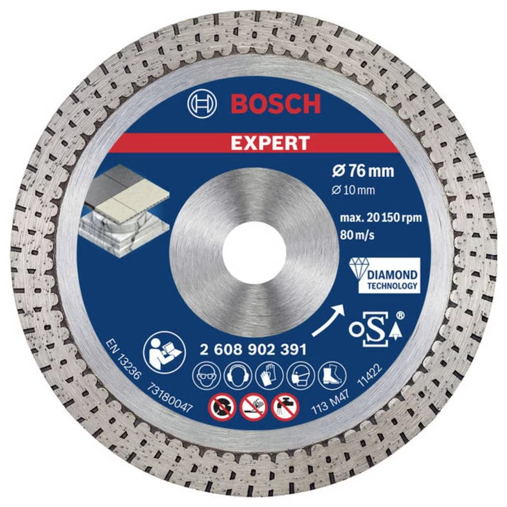 Bosch Accessories 2608902391 2608902391 rezna ploča 1 kom. slika