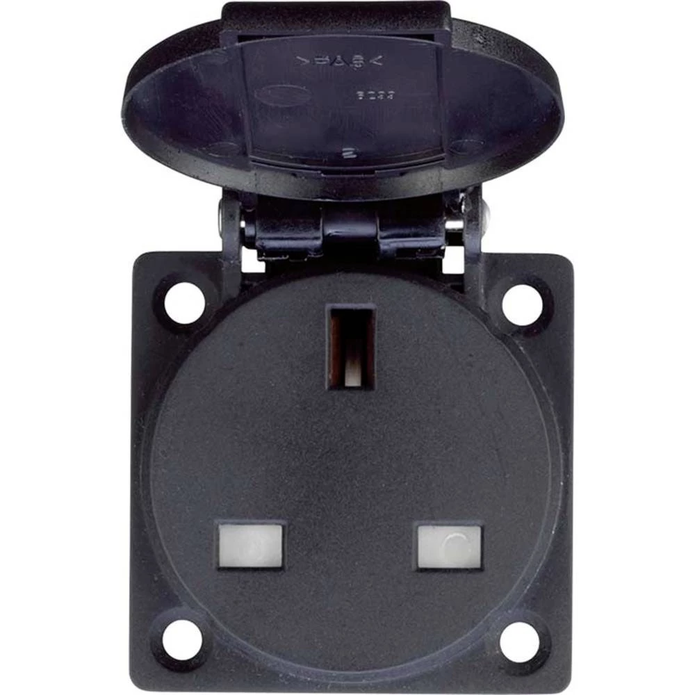 ABL Sursum BS13630 ugradbena utičnica IP54 crna slika