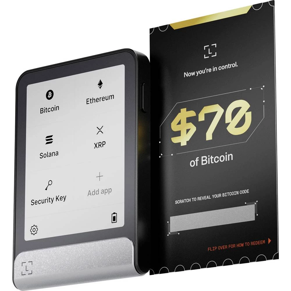 Ledger Flex Crypto Hardware Wallet 70$ Bitcoin FLEX-CRYPTO-STARTER-KIT-MAIN Hardver novčanik 1 St. slika