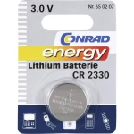 Litijumska dugmasta baterija Conrad energy CR 2330