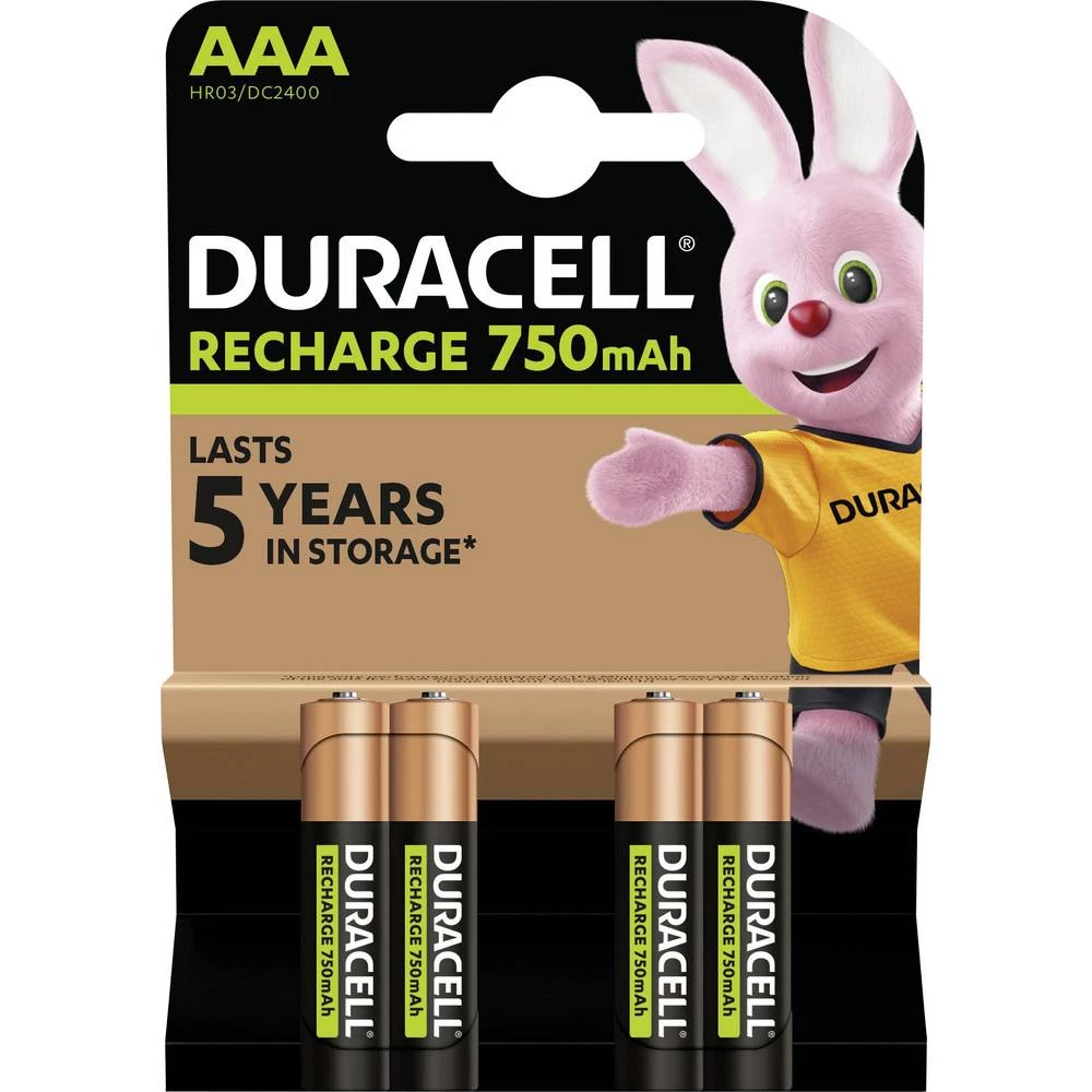 Duracell micro (AAA) akumulator NiMH 750 1.2 V 4 kom. slika